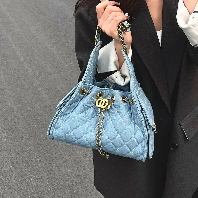 Black Luxury Large Capacity Genuine Leather Handbag For Women