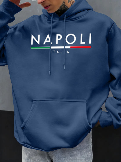 Native Land Letter Printed Cool Cotton Hoodies