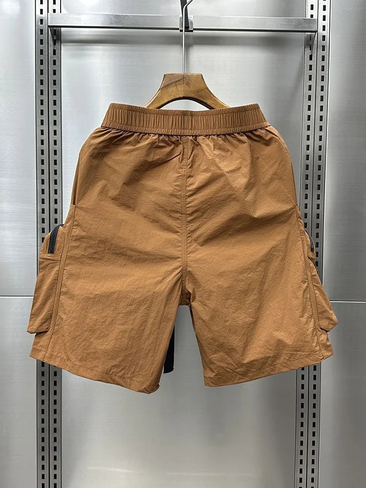 17 Multi Plus Zipper Pockets Men Cargo Shorts