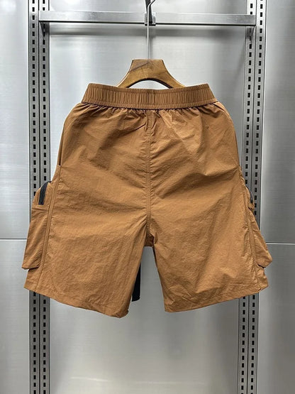 17 Multi Plus Zipper Pockets Men Cargo Shorts