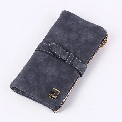 New Womens Two Fold Long Wallets