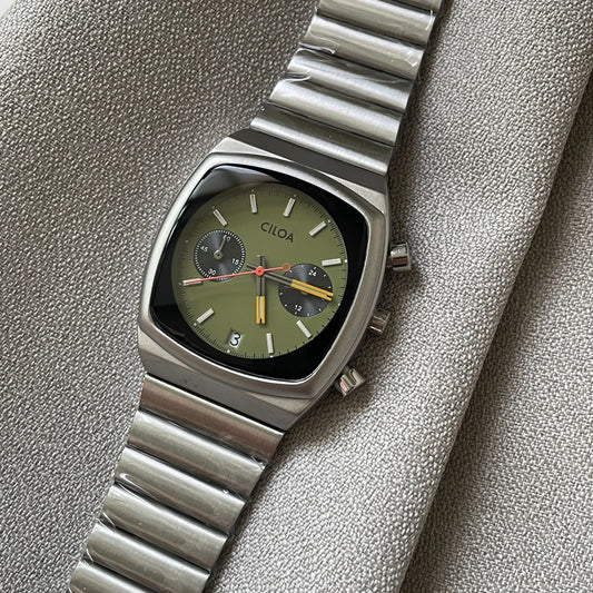 Mens Casual Square Muscle Type Analog Watches
