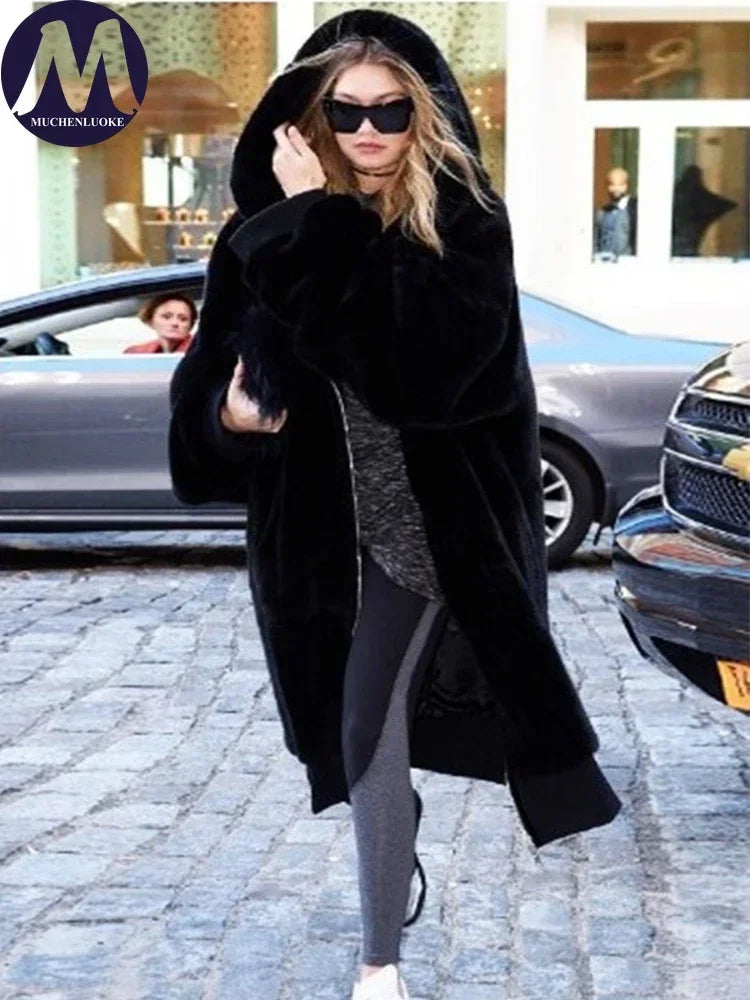 New Hooded Fluffy Coats