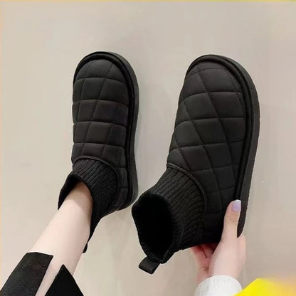 2025 New Winter Boots For Women Snow Boots With Thick Fur Non Slip Waterproof High Boots Big Size