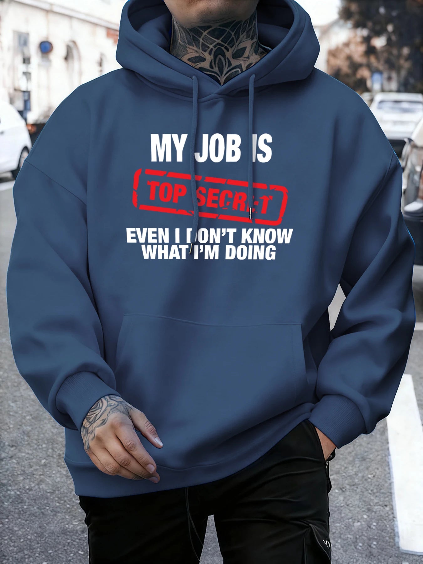 Top Secret Funny Winter Hoodies