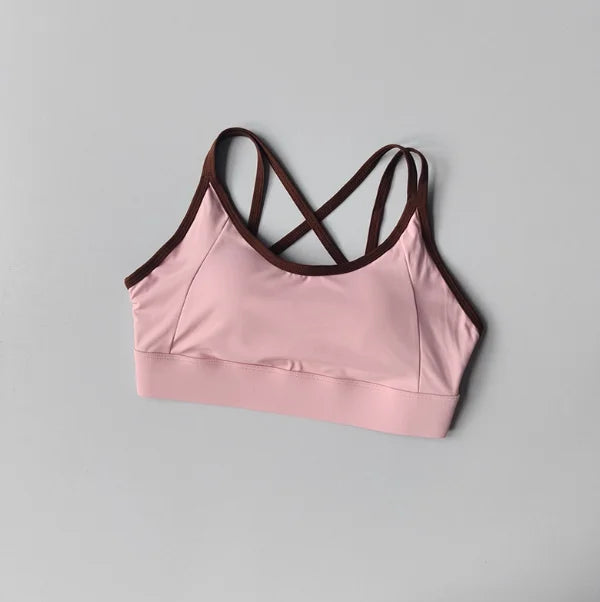 High Impact Push Up Sports Bra For Women Full Support Racerback Lightly Lined Underwire Shockproof Design