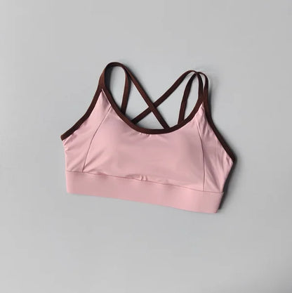 High Impact Push Up Sports Bra For Women Full Support Racerback Lightly Lined Underwire Shockproof Design