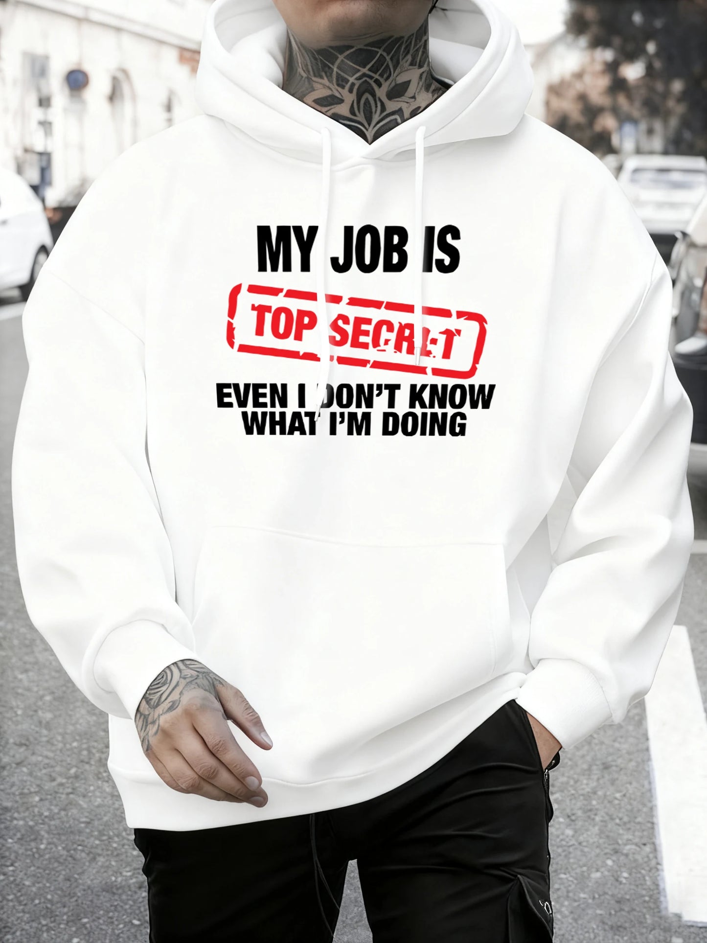 Top Secret Funny Winter Hoodies