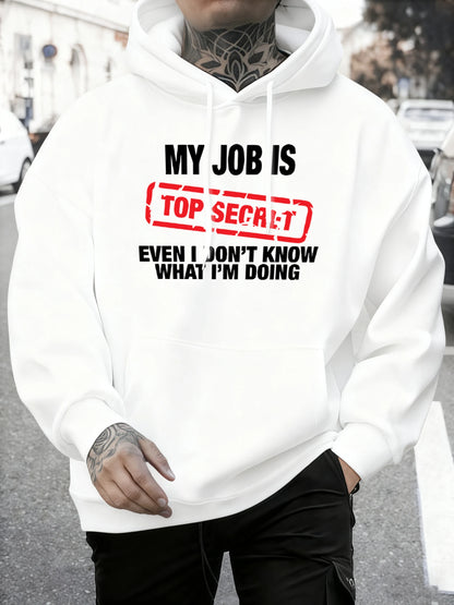 Top Secret Funny Winter Hoodies