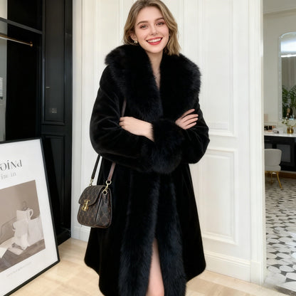 Elegant Thick Faux Fur Coats
