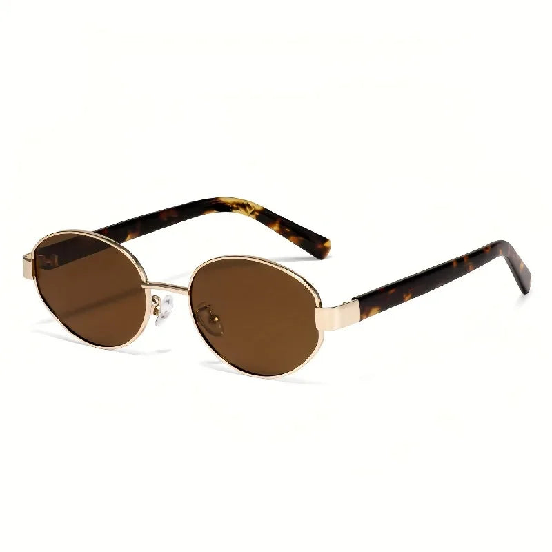 90s Retro Style Round Sunglasses For Women