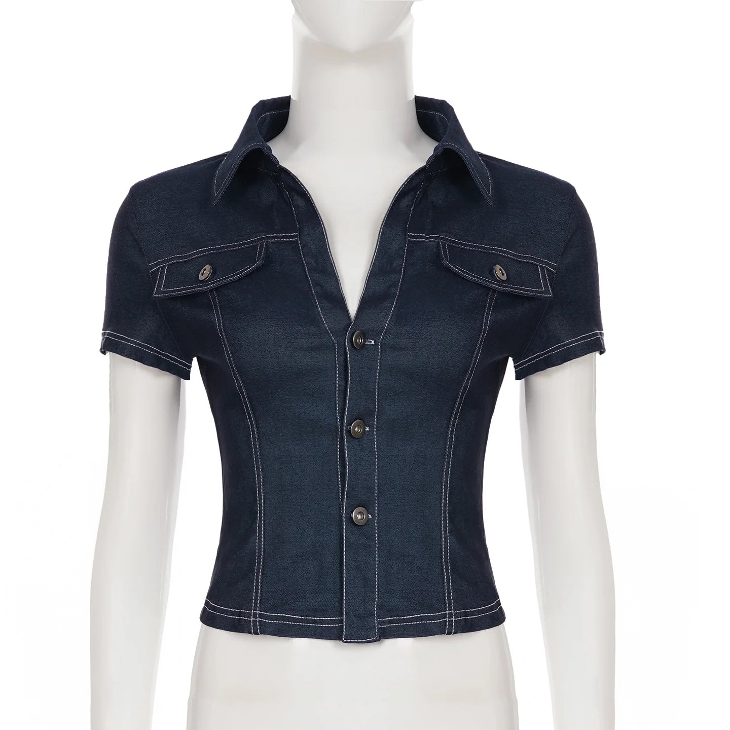 Timeless Sophistication: Slim-Fit V-Neck Single-Breasted Cardigan