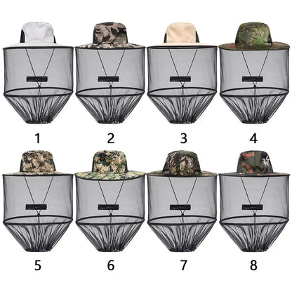 Mosquito Protector Camper Hats