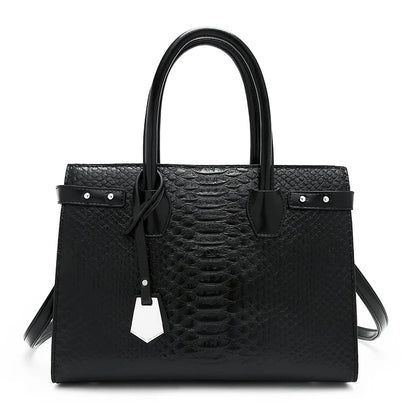 Genuine Leather Flap Cover Luxury Handbags For Women