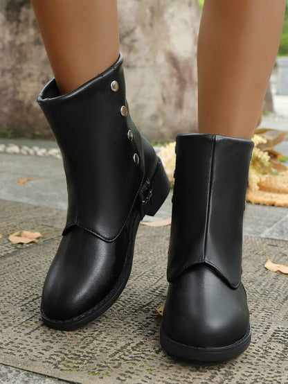 2026 Women’s Leather Ankle Boots - Autumn Casual Chelsea Boots