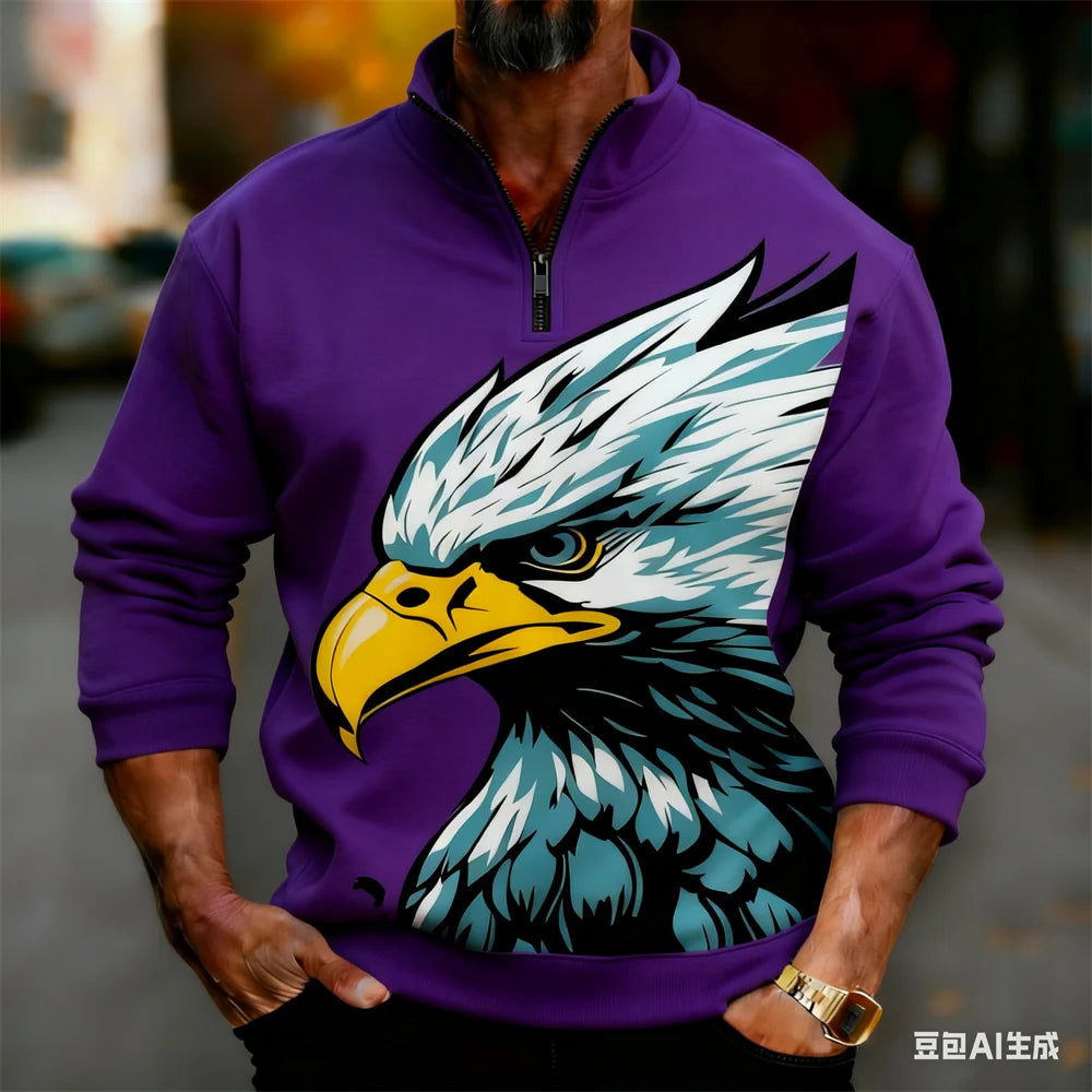 Alaska Air Force Wild Eagle Cool Cotton Hoodies