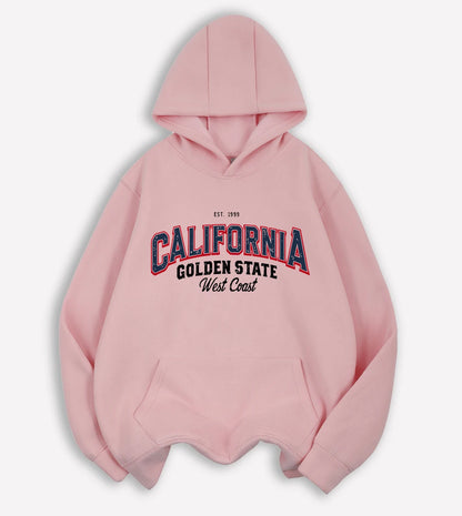 Texas State Printed Cotton Casual Hoodies