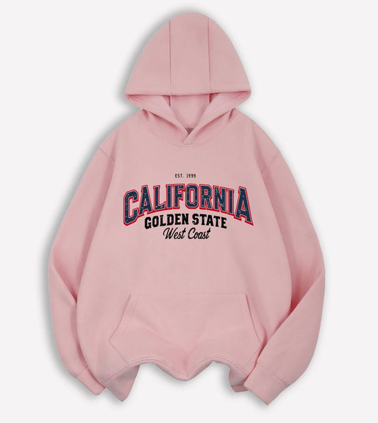 Texas State Printed Cotton Casual Hoodies