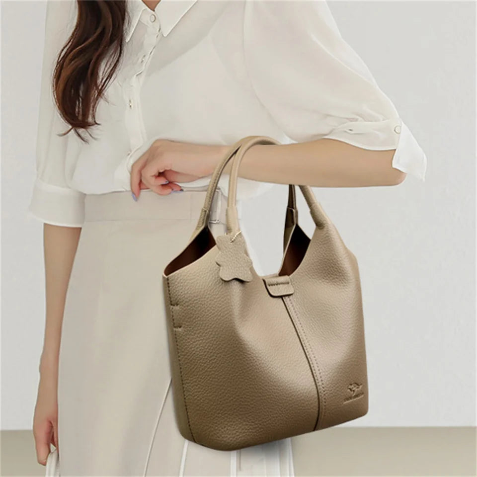Minimal Womens Soft Leather Handbags