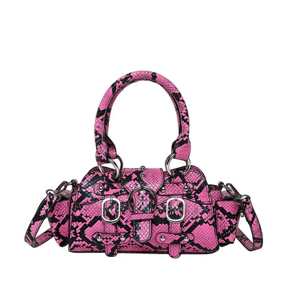Designer Snake Skin Pattern Handbags