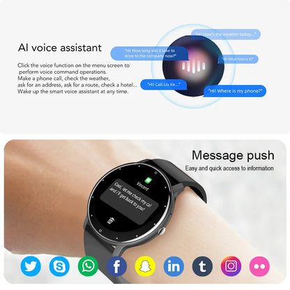 New Bluetooth Call Full Touch Screen Ios Android Smartwatches