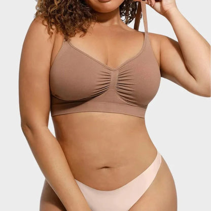Everyday Essentials: Comfortable Seamless Nude Bralette