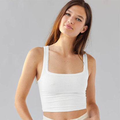 Sexy Bodycon Crop Tube Top Solid Stretchy Casual Womens Clothing For Everyday Wear