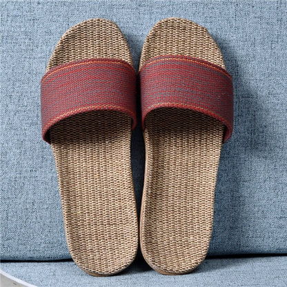 Casual Summer Style Linen Comfortable Slippers For Women