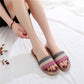 Casual Summer Style Linen Comfortable Slippers For Women