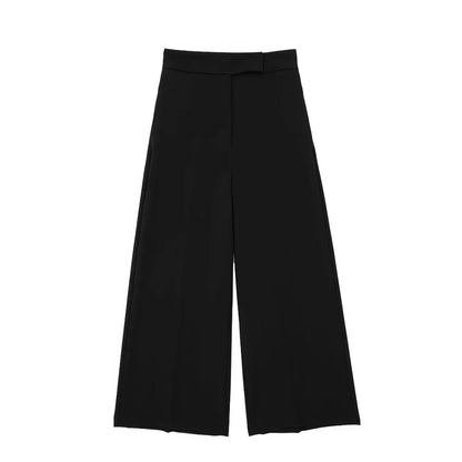 Formal Design Elegant Casual Wide Leg Pants and Vests For Women