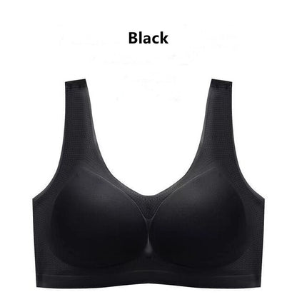 Seamless Wireless Ultra-Thin Bra for Women – Breathable Sleep Bralette & Sports Bra, Summer Vest Top, Plus Size M-5XL