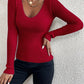 Thin V-Neck Autumn Winter Sweaters For Women