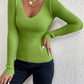 Thin V-Neck Autumn Winter Sweaters For Women