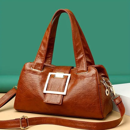 Designer Belted Leather Handbags