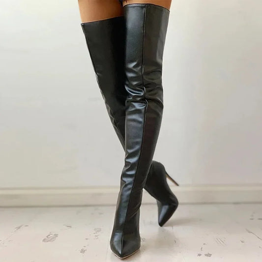 11 cm Super High Heel Over Knee Long Women Boots