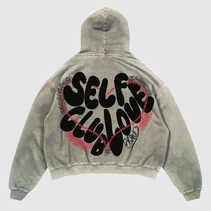 Cool Graffiti Street Style Retro Hoodies