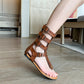 Buckle Strap Design Women Gladiator Sandals