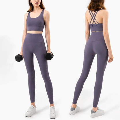 Elegant High Quality Sport Style Yoga Fitness Sets For Women