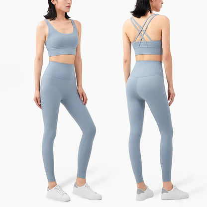 Elegant High Quality Sport Style Yoga Fitness Sets For Women