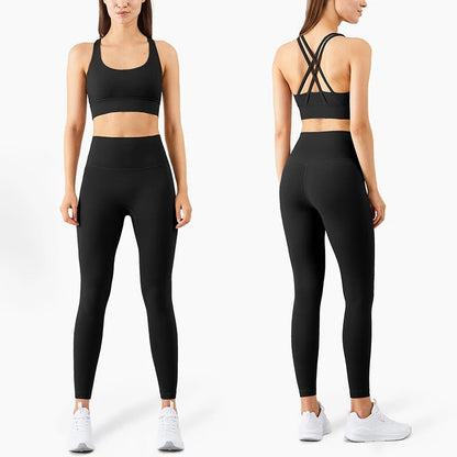 Elegant High Quality Sport Style Yoga Fitness Sets For Women