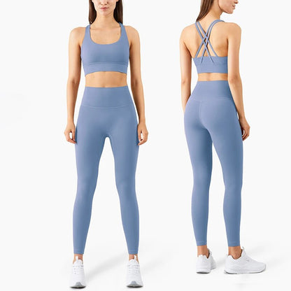 Elegant High Quality Sport Style Yoga Fitness Sets For Women