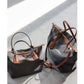 Genuine Leather High Quality Single Shoulder Zipper Tote Bags