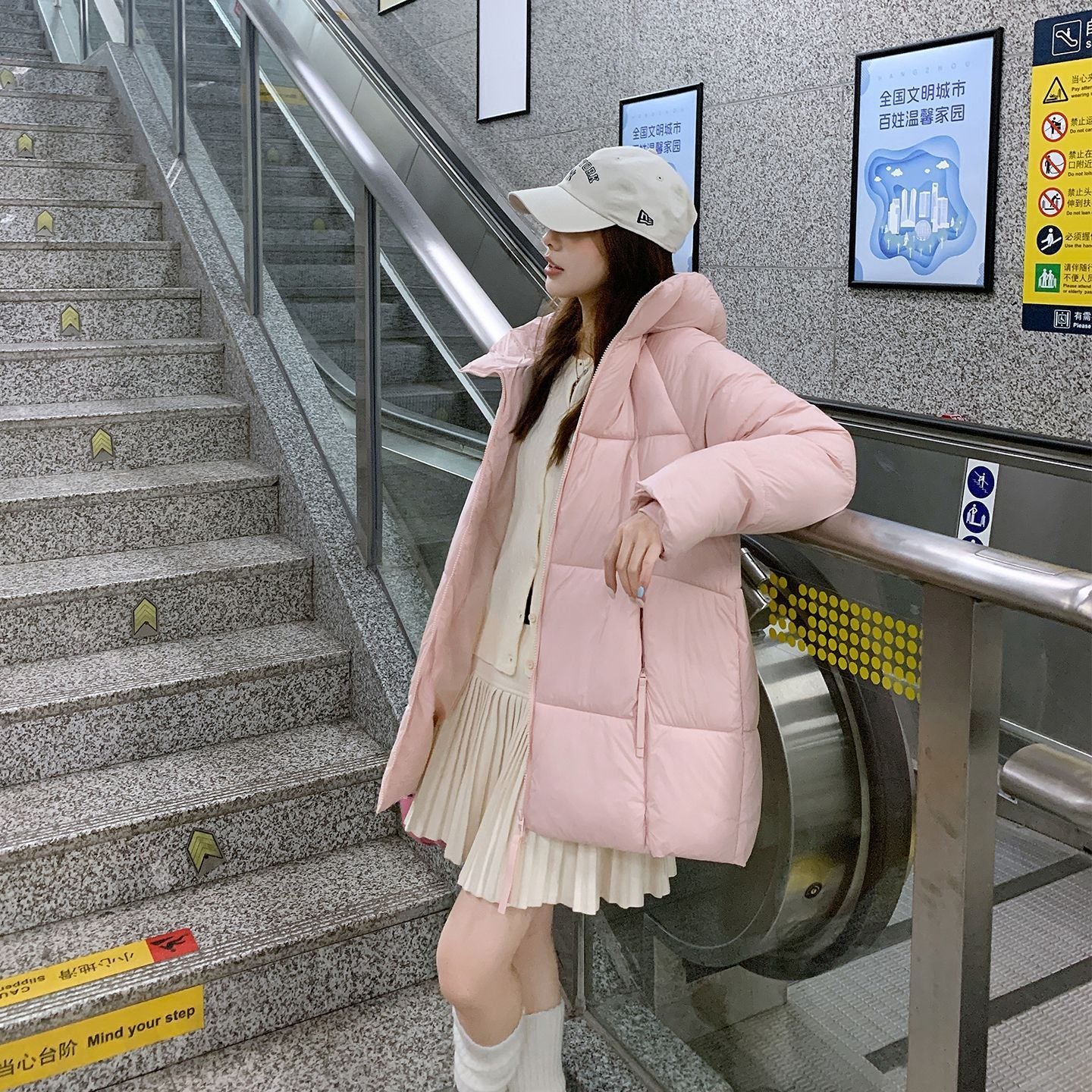 2025 Womens Hoodies Office Lady Loose Coat Korean Fashion Letter Printed Pullover Y2K Spring Sweatshirts