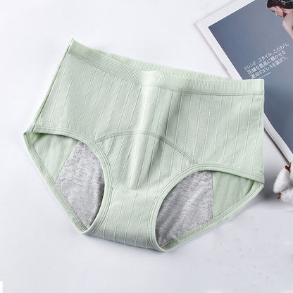 High-Waist Menstrual Panties – Plus Size Period Briefs with Breathable Modal Fabric & Full Coverage Comfort