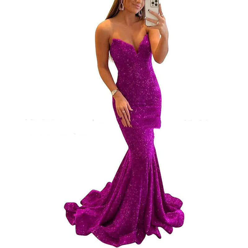 Sequin Evening Dress | Elegant Long Dress & Formal Party Outfit for Women