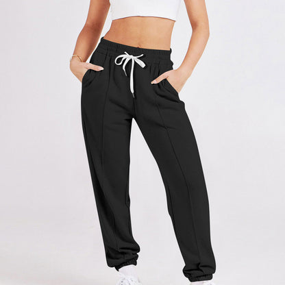 S 4XL Plus Size Women Casual Jogger Pants