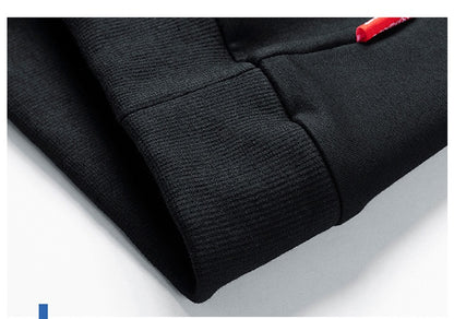 Men's Loose Fit Cotton Cool Hoodies – Sporty Comfort for Spring & Autumn