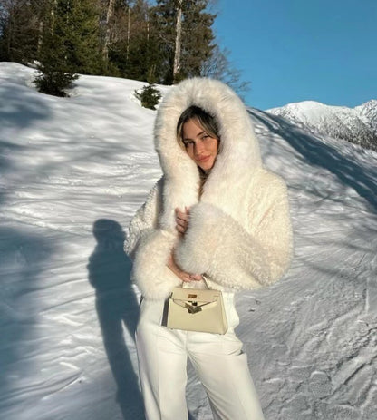 Elegant Cotton Coat Stylish Winter Outerwear For Women