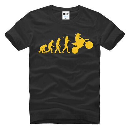 Womens Human Evolution Cool Summer T Shirts