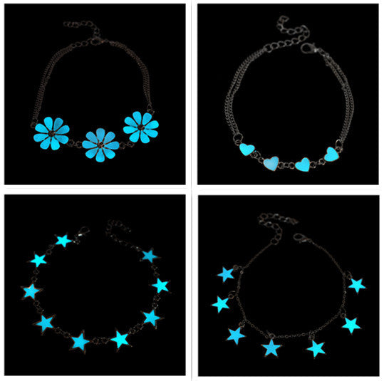 Real Night Glow Bracelets – Luminous Beaded Bracelets for Women & Everyday Wear